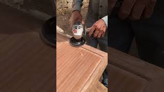 Learn How Wood Sanding is Done with the Angle Grinder in Less Than Five Minutes [upl. by Fabiolas]