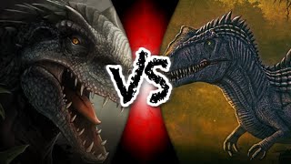 indominus rex vs gigantosaurus [upl. by Knowlton]