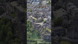 Edinburgh Kalesi  Birleşik Krallık  Kısa Gezinti tarih travel facts bilgi [upl. by Sucirdor]