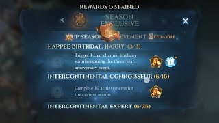 Magic Awakened HAPPEE BIRTHDAE HARRY  Trigger 3 chat channel birthday surprises [upl. by Gill]