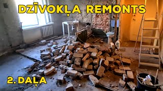 Dzīvokļa remonts 2daļa  Hruščovka [upl. by Bourn]