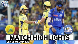 CSK vs MI 29th Match IPL 2024 Highlights  IPL Highlights 2024  Cricket ipl 2024 highlights today [upl. by Valenta]