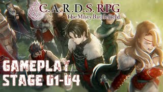 CARDS RPG The Misty Battlefield  Full Gameplay Walkthrough Part 1 No Commentary [upl. by Oicaroh502]