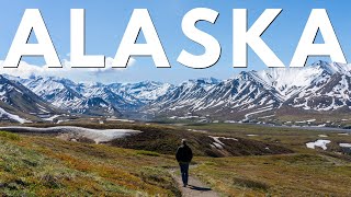 Alaska 8 Day Road Trip Anchorage Fairbanks Glaciers Wildlife amp Denali over 1000 Miles [upl. by Ajiak679]