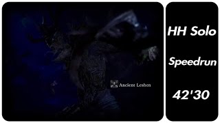 MHW Contract Woodland Spirit Ancient Leshen 4230  Hunting Horn [upl. by Aserehs]