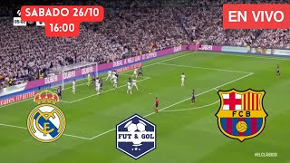 🔴 REAL MADRID  BARCELONA EN VIVO  LIGA DE ESPAÑA EN FUT AND GOL [upl. by Billat197]