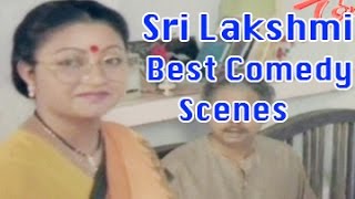 Sri Lakshmi Best ‪Comedy Scenes  Back to Back [upl. by Lonyer]