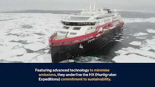 Sustainable Exploration MS Fridtjof Nansen amp MS Roald Amundsen [upl. by Arawaj]