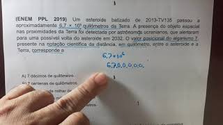 Matemática Básica no Enem centenas de milhar Enem PPL 2019 [upl. by Cirdec]