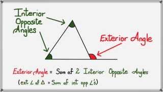 Exterior Angle of a Triangle [upl. by Navis]