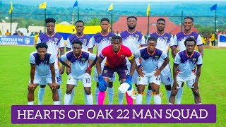 Dreams FC vs Hearts of Oak Coach Abubakar Ouattara names strong 22man squad  Match details and [upl. by Harle]