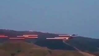 Turkish T 129 Attack Helicopters Unleash 30mm Cannon On Designated Target [upl. by Hew]