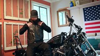 Every Biker Should Own This Vest  Pure Leather Motorcycle Vest [upl. by Ojok]