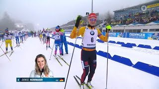 Biathlon  quot Massenstart Damen quot  Oberhof 2020  quot Mass Start Women quot [upl. by Kathi]