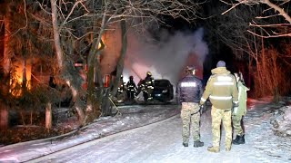 Incendies à Boisbriand et à Rawdon quatre personnes périssent chez elles  reportage [upl. by Ittap361]