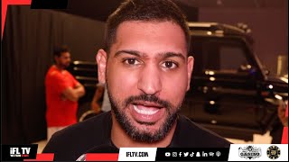 YOURE A PROPER  HATER  AMIR KHAN GOES IN ON CARL FROCH TALKS AJ FURYUSYK CANELOEUBANK [upl. by Aizirtap]