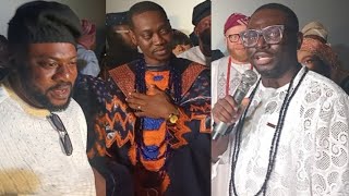 ODUNLADE ADEKOLA SURPRISE LATEEF ADEDIMEJI AND MOBIMPE AT PREMIERE OF LISABI [upl. by Sirehc]