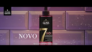 Novas máscaras Schwarzkopf Gliss 7 Sec o futuro da reparação capilar [upl. by Whyte]