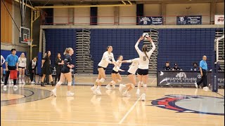 Jocie Snyder Highlights  Bellevue College vs Skagit Valley 5 Set Match [upl. by Aushoj139]