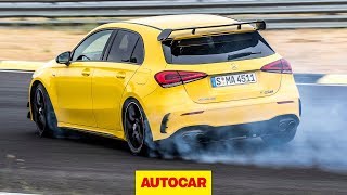 2020 MercedesAMG A45 S review  Better than an Audi RS3  Autocar [upl. by Row898]