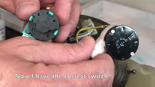 Hampton Bay Ceiling Fan Switch Replacement  ZE 268S6 [upl. by Masha265]