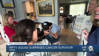 SWIFT SURPRISE WPTV Chasin A Dream Foundation gift Taylor Swift concert tickets to cancer survivor [upl. by Burger971]