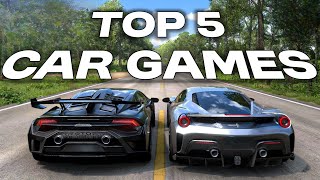 Top 5 Car Driving games for android  high graphics car game for android [upl. by Claudelle144]