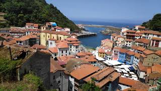 Miradores de Cudillero Asturias Walking Tour  4k 60fps [upl. by Sairtemed49]