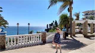 Nerja Holiday including  Where to go for a great BREAKFAST [upl. by Leifer]