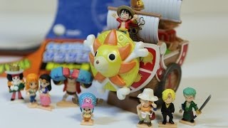 THOUSANDSUNNY BANK with ONE PIECE Figures [upl. by Eiramnerual417]