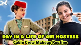 Day in the Life of an Air Hostess  Daily Routine  Life as a Flight Attendant [upl. by Ilrebmik531]