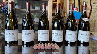 Domaine de la RomanéeConti millésime 2015 5 grands crus rouges et Montrachet le 26 novembre 2023 [upl. by Magulac]