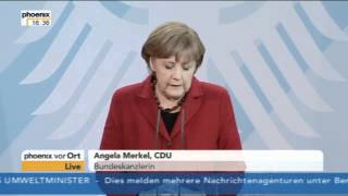 Angela Merkel zur Entlassung von Norbert Röttgen [upl. by Naiviv]