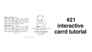 interactive carrd tutorial 21 [upl. by Aredna]