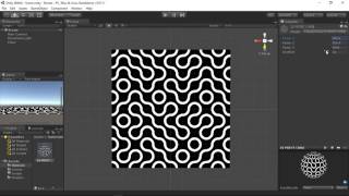 Unity noise shader  Truchet pattern  Circles [upl. by Ityak]