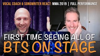 Vocal Coach amp Songwriter React to BTS Full Live Performance at MMA 2019  Reaction amp Analysis [upl. by Persian]