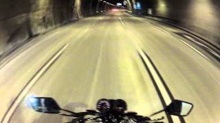 FABINHO DA HORNET  DESCENDO A ROD IMIGRANTES  XT 660 TWISTER E CB 300 PASSANDO A MILHÃO NO TUNEL [upl. by Conlee683]