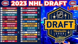 2023 NHL DRAFT COMMENTARY [upl. by Wagoner564]