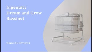 INGENUITY DREAM amp GROW BASSINET REVIEW Instructions  Key Features  Baby Bassinet [upl. by Gunter138]