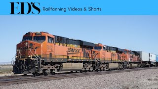 BNSF 6052 WB ZWSPLAC MEET EB BNSF 6637 ZLACNYC 10172024 [upl. by Wiencke]