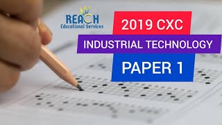 2019 CSEC Industrial Technology Paper 1 [upl. by Xanthus]