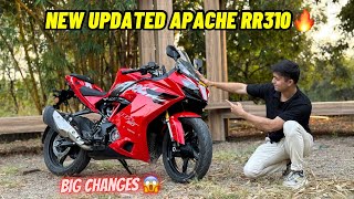 New Updated Apache RR310 😍 TVS Apache RR310 in 2024  Better than Duke 390 [upl. by Ahsiyk]