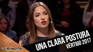 La clara postura de Kel Calderón  Vértigo 2017 [upl. by Allerim981]