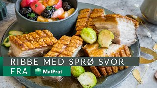 Ribbe med sprø svor  kjapt og greit  MatPrat [upl. by Igal]