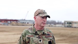 Offutt Air Force Base gives an update on rebuilding five years after flood [upl. by Yrohcaz]