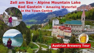 Bad Gasteins Waterfall in town amp Zell am See on the Lake Austrias beauty spots  Vanlife UK [upl. by Ainatit]