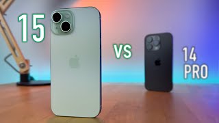 iPhone 15 vs 14 PRO scelta non scontata  RECENSIONE e CONFRONTO approfondito [upl. by Gervais]