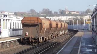 Trains at various stations in Kent 130217 [upl. by Issirk]