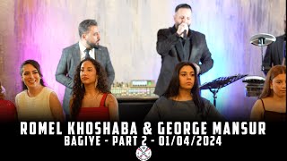 George Mansur amp Romel Khoshaba  Bagiye kha b Nissan 6774 PART 2 assyrian [upl. by Lainey473]