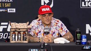 Dustin Poirier PostFight Press Conference  UFC 302 [upl. by Publius934]